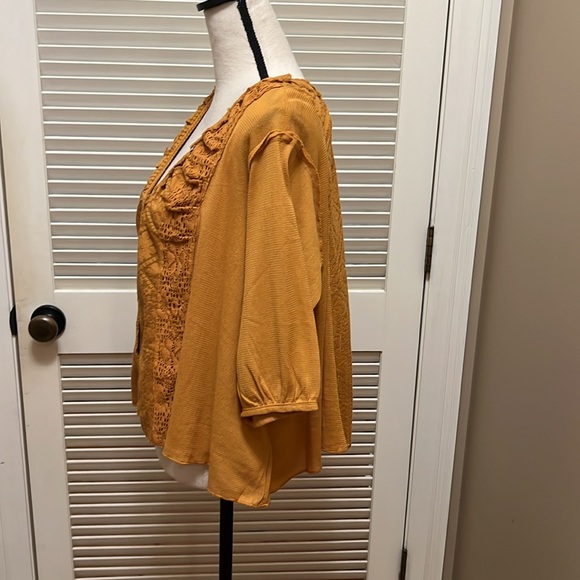 Free People Mae Top in Russet Orange, Size Small - Picture 12 of 17